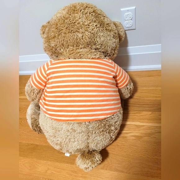 HULLMARK HUGE STUFFED BEAR - Picture 2 of 3